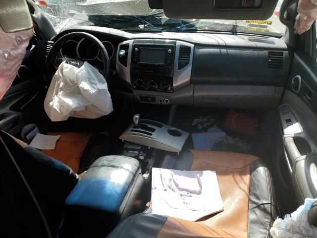 3TMJU4GN9FM187570 - 2015 TOYOTA TACOMA DOUBLE CAB PRERUNNER GRAY photo 8