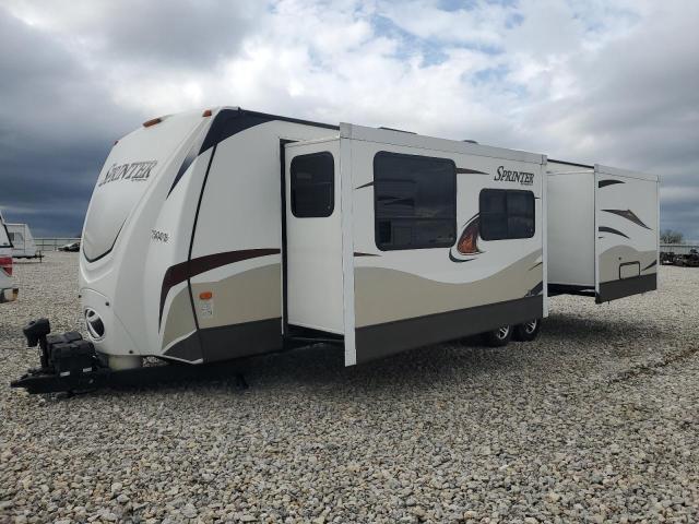 4YDT30026D1530718 - 2013 KEYSTONE SPRINTER WHITE photo 3