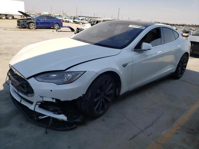 5YJSA1E25GF136903 - 2016 TESLA MODEL S Սպիտակ լուսանկար 1
