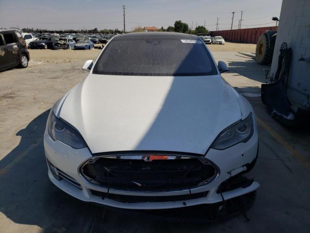5YJSA1E25GF136903 - 2016 TESLA MODEL S Սպիտակ լուսանկար 5