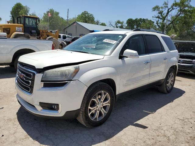 1GKKRRKD0DJ257960 - 2013 GMC ACADIA SLT-1 WHITE photo 1