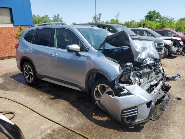 JF2SKARC6NH466466 - 2022 SUBARU FORESTER TOURING 银色 照片 4