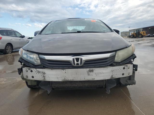 2HGFB2F89CH515352 - 2012 HONDA CIVIC EX GRAY photo 5