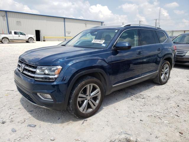 1V2NR2CA0JC559607 - 2018 VOLKSWAGEN ATLAS SEL PREMIUM BLUE photo 1