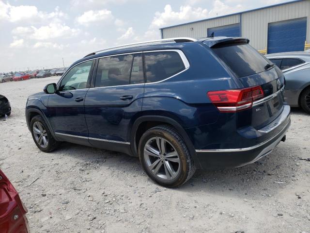 1V2NR2CA0JC559607 - 2018 VOLKSWAGEN ATLAS SEL PREMIUM BLUE photo 2