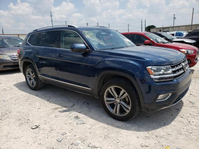 1V2NR2CA0JC559607 - 2018 VOLKSWAGEN ATLAS SEL PREMIUM BLUE photo 4