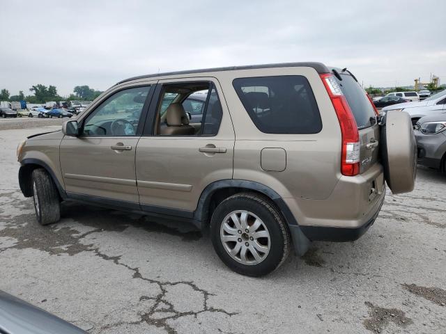 JHLRD78935C041254 - 2005 HONDA CRV SE GOLD photo 2