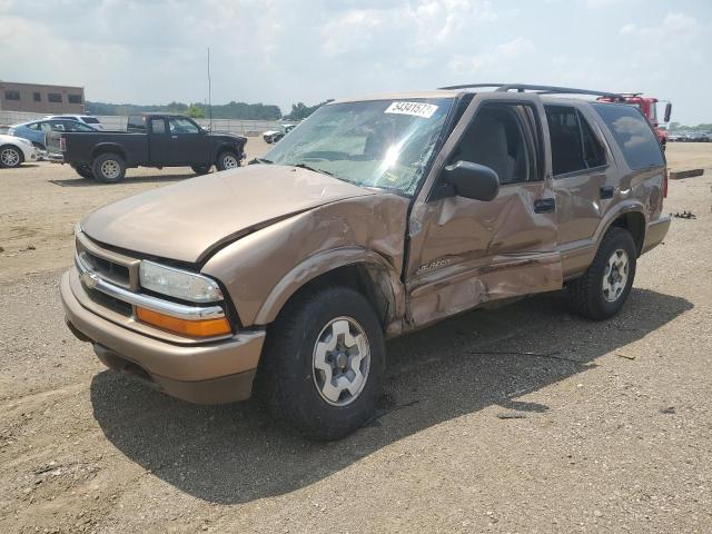 1GNDT13W52K205598 - 2002 CHEVROLET BLAZER BROWN photo 1