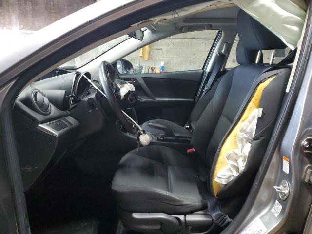 JM1BL1SF5A1349917 - 2010 MAZDA 3 I GRAY photo 7