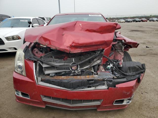 1G6DP5EV4A0102873 - 2010 CADILLAC CTS PREMIUM COLLECTION RED photo 5