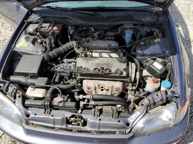 1HGEJ1220SL065585 - 1995 HONDA CIVIC EX SILVER photo 11