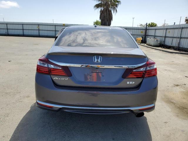 1HGCR2F87HA043995 - 2017 HONDA ACCORD EXL GRAY photo 6