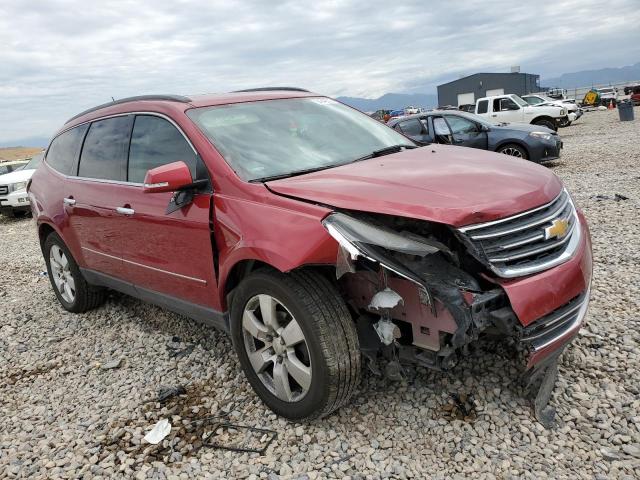 1GNKRLKD4DJ133397 - 2013 CHEVROLET TRAVERSE LTZ RED photo 4