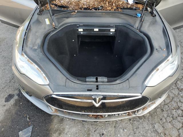5YJSA1E1XFF103949 - 2015 TESLA MODEL S 棕色 照片 11