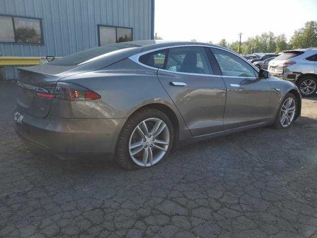 5YJSA1E1XFF103949 - 2015 TESLA MODEL S 棕色 照片 3