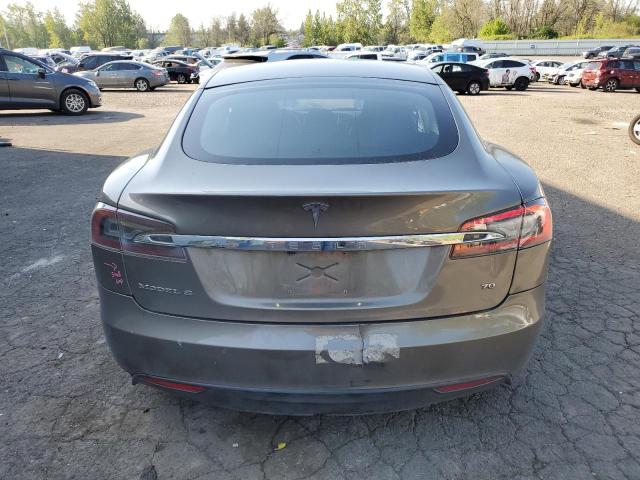 5YJSA1E1XFF103949 - 2015 TESLA MODEL S 棕色 照片 6