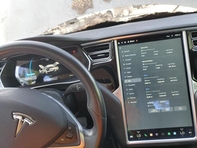 5YJSA1E1XFF103949 - 2015 TESLA MODEL S 棕色 照片 9