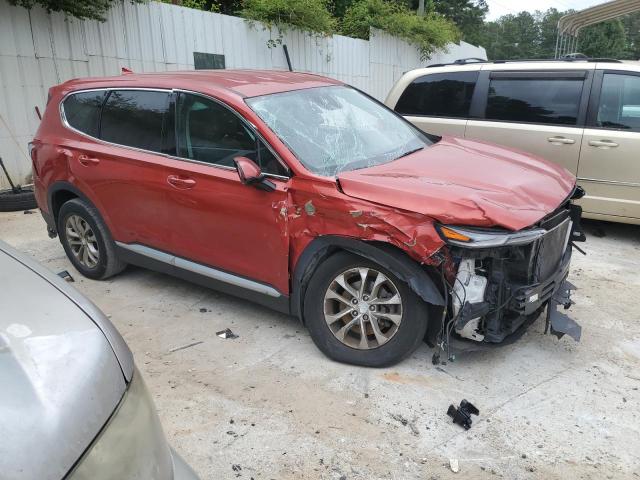 5NMS33AD0LH256727 - 2020 HYUNDAI SANTA FE SEL RED photo 4