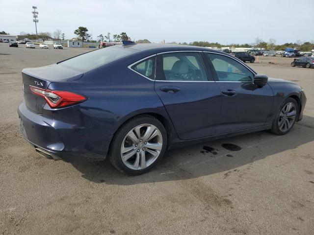 19UUB5F40MA010760 - 2021 ACURA TLX TECHNOLOGY 蓝色 照片 3