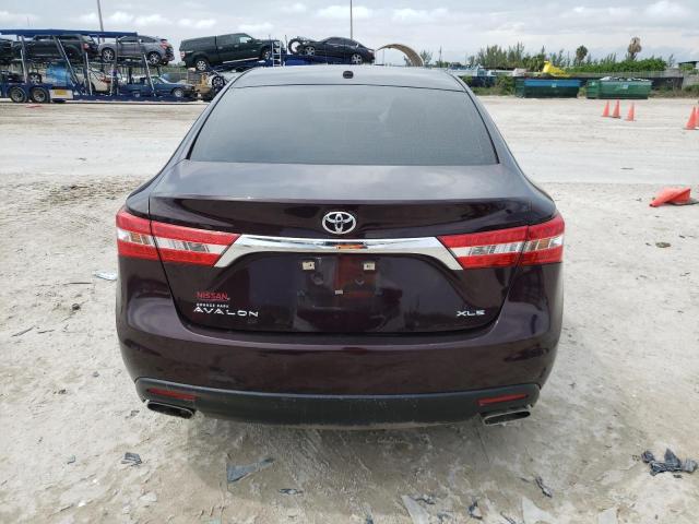 4T1BK1EB8EU082770 - 2014 TOYOTA AVALON BASE 栗色 照片 6