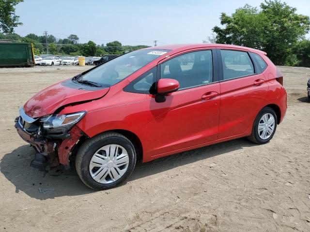 3HGGK5H49JM735590 - 2018 HONDA FIT LX RED photo 1