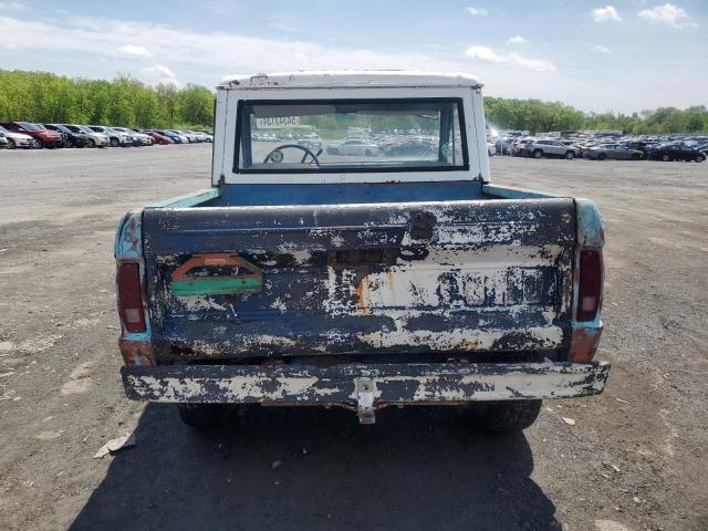 U15FL821396 - 1966 FORD BRONCO BLUE photo 6