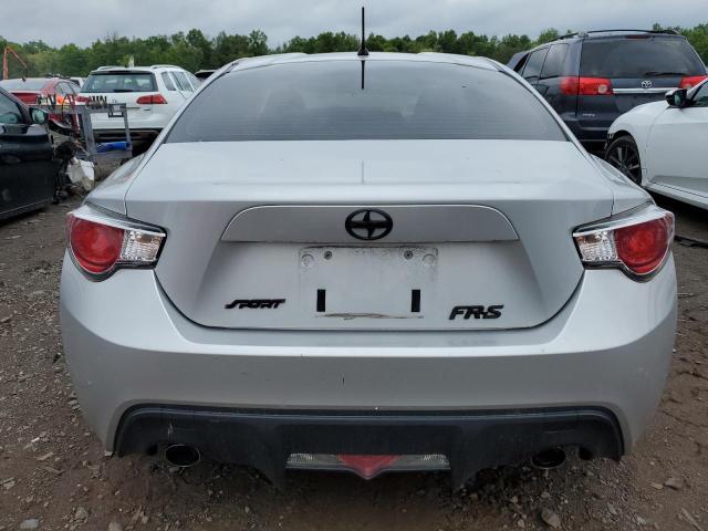 JF1ZNAA15D2706225 - 2013 TOYOTA SCION FR-S 银色 照片 6