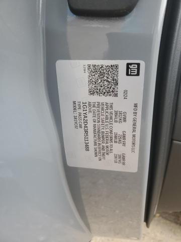 1G1YA2D43R5113488 - 2024 CHEVROLET CORVETTE STINGRAY 1LT GRAY photo 13