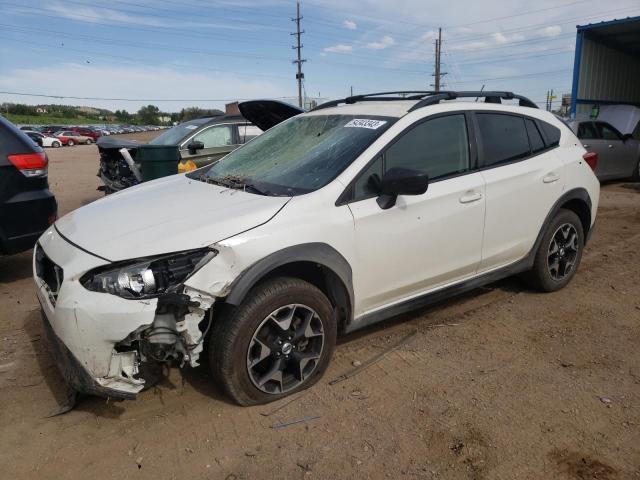 JF2GTAAC0JH205620 - 2018 SUBARU CROSSTREK WHITE photo 1