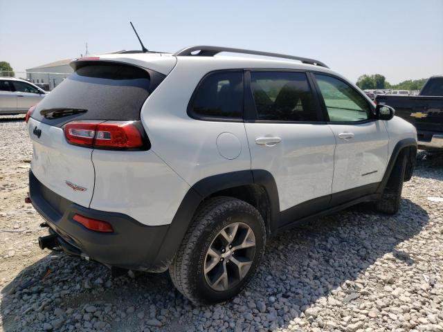 1C4PJMBB4EW159111 - 2014 JEEP CHEROKEE TRAILHAWK WHITE photo 3