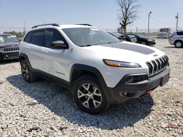 1C4PJMBB4EW159111 - 2014 JEEP CHEROKEE TRAILHAWK WHITE photo 4