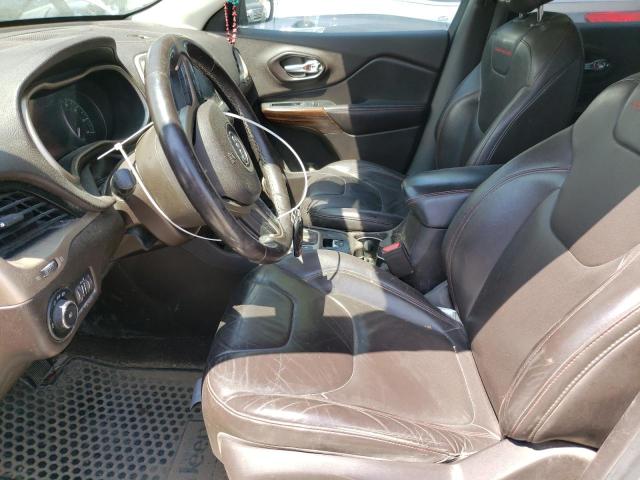 1C4PJMBB4EW159111 - 2014 JEEP CHEROKEE TRAILHAWK WHITE photo 7