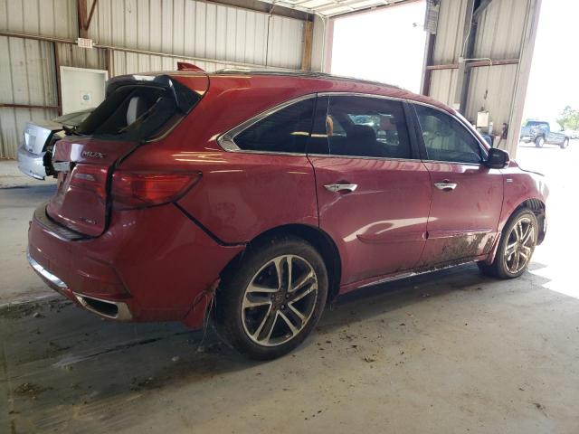 5J8YD7H7XKL000785 - 2019 ACURA MDX SPORT HYBRID ADVANCE RED photo 3