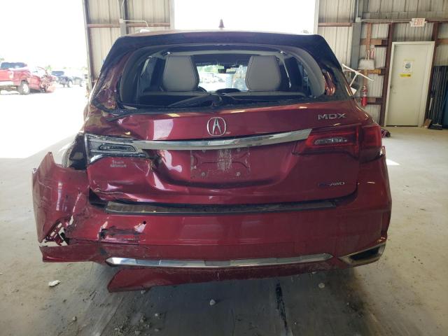 5J8YD7H7XKL000785 - 2019 ACURA MDX SPORT HYBRID ADVANCE RED photo 6