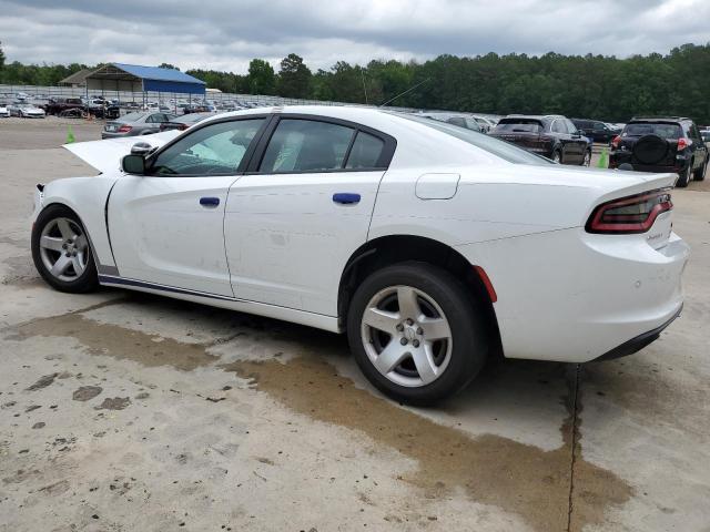 2C3CDXAG6KH540123 - 2019 DODGE CHARGER POLICE WHITE photo 2