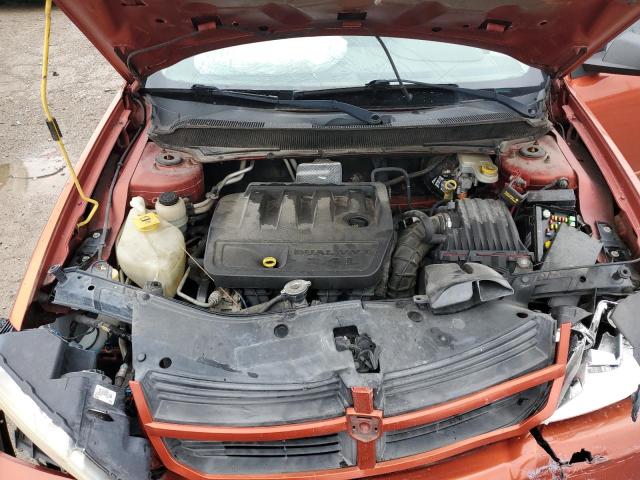 1B3LC46K68N597823 - 2008 DODGE AVENGER SE ORANGE photo 11