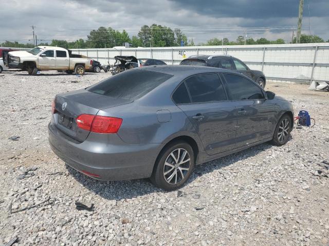 3VW2K7AJ4BM399401 - 2011 VOLKSWAGEN JETTA BASE CHARCOAL photo 3