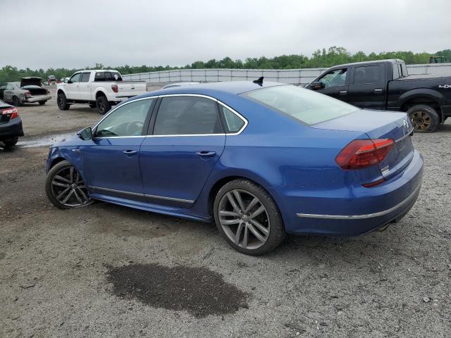 1VWDT7A37HC050606 - 2017 VOLKSWAGEN PASSAT SE R-LINE BLUE photo 2