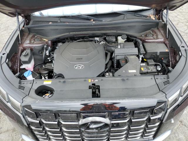 KM8R44GE9PU552860 - 2023 HYUNDAI PALISADE SEL PREMIUM BURGUNDY photo 12