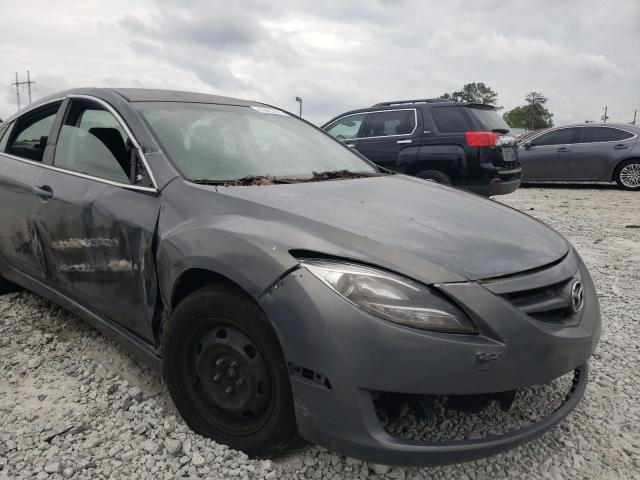 1YVHZ8BH4B5M19611 - 2011 MAZDA 6 I GRAY photo 9