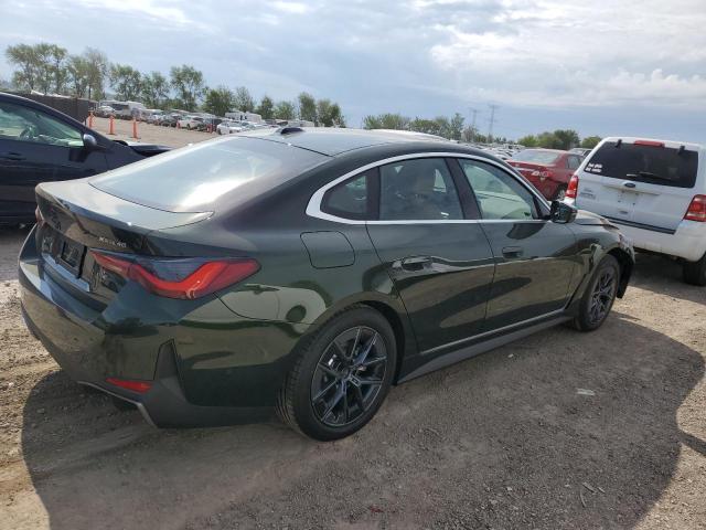 WBY83FB09RFS98101 - 2024 BMW I4 XDRIVE 40 GREEN photo 3