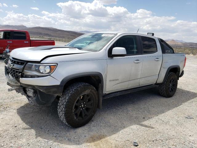 1GCPTEE13J1230115 - 2018 CHEVROLET COLORADO ZR2 SILVER photo 1