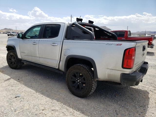 1GCPTEE13J1230115 - 2018 CHEVROLET COLORADO ZR2 SILVER photo 2