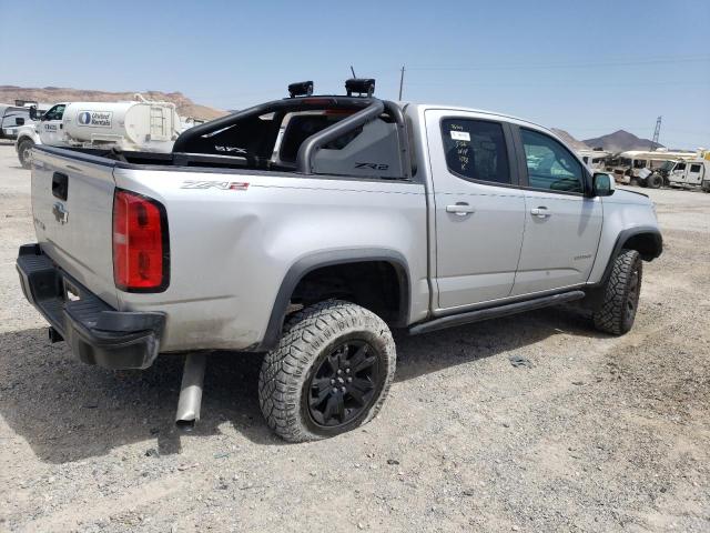 1GCPTEE13J1230115 - 2018 CHEVROLET COLORADO ZR2 SILVER photo 3