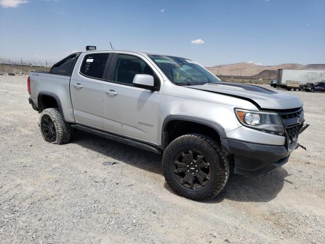 1GCPTEE13J1230115 - 2018 CHEVROLET COLORADO ZR2 SILVER photo 4