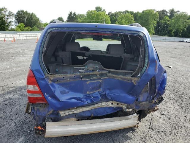 JF1SG65633H708243 - 2003 SUBARU FORESTER 2.5XS Синий фото 6