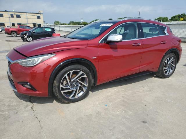 SJKCH5CP5HA032599 - 2017 INFINITI QX30 BASE RED photo 1