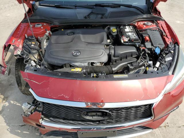 SJKCH5CP5HA032599 - 2017 INFINITI QX30 BASE RED photo 11