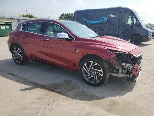 SJKCH5CP5HA032599 - 2017 INFINITI QX30 BASE RED photo 4