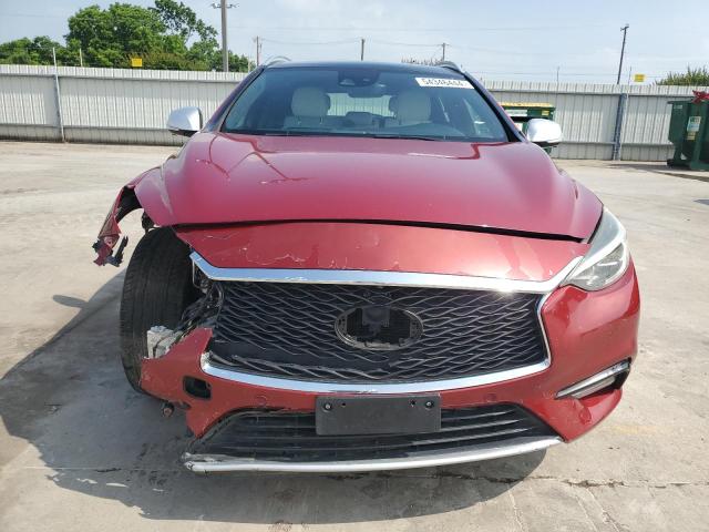 SJKCH5CP5HA032599 - 2017 INFINITI QX30 BASE RED photo 5